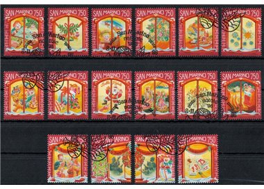 SAN MARINO 1996 Christmas 16v us