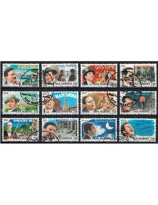 SAN MARINO 1996 Storia della canzone italiana 12v us