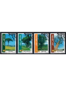 SAN MARINO 1997 Monumental trees 4v us