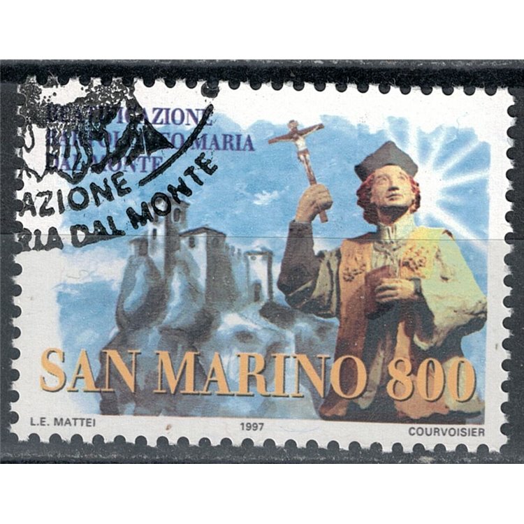 SAN MARINO 1997 Bartolomeo Maria dal Monte us