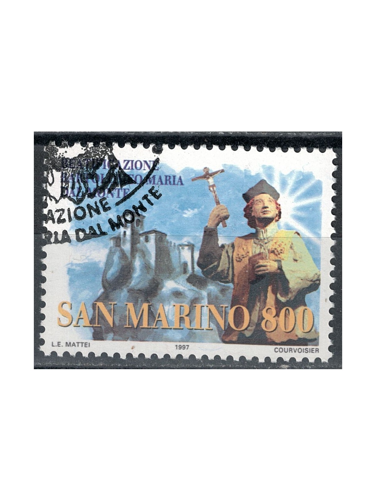 SAN MARINO 1997 Bartolomeo Maria dal Monte us