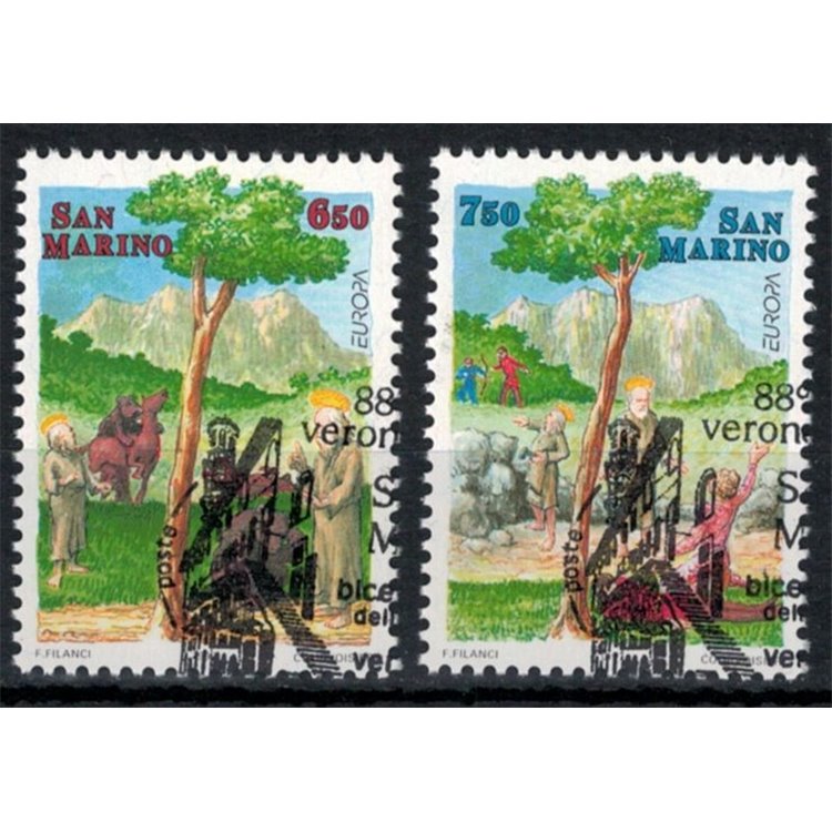 SAN MARINO 1997 Europa 2v us