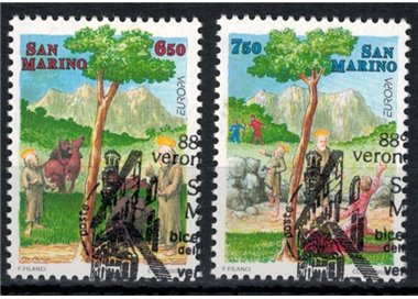 SAN MARINO 1997 Europa 2v us