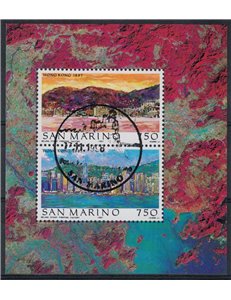 SAN MARINO 1997 Hong Kong s/s us