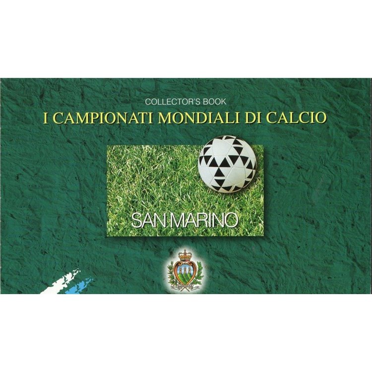 SAN MARINO 1998 FIFA World Cup booklet us
