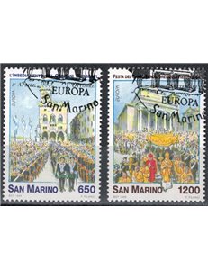 SAN MARINO 1998 Europa 2v us