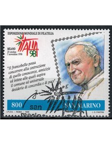 SAN MARINO 1998 US Stamp Day