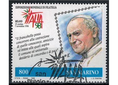SAN MARINO 1998 US Stamp Day