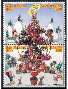SAN MARINO 1998 Natale 4v us