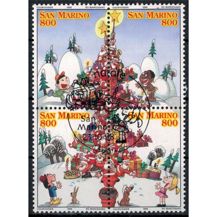 SAN MARINO 1998 Natale 4v us