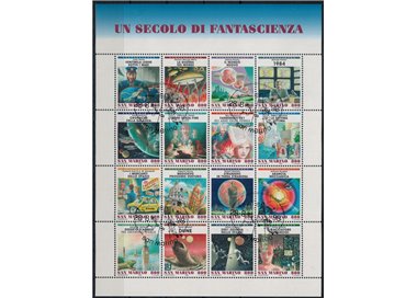 SAN MARINO 1998 A century of science fiction s/s us