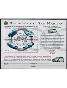SAN MARINO 1999 Automobili, Audi BF us