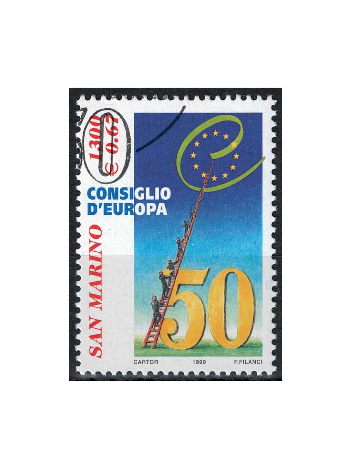 SAN MARINO 1999 Consiglio d'Europa us