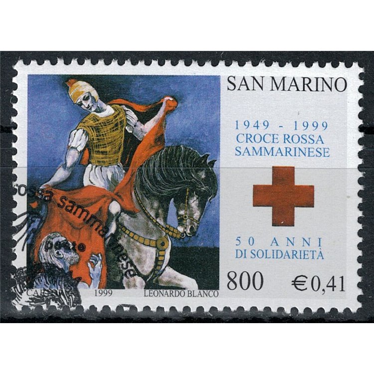 SAN MARINO 1999 San Marino Red Cross us