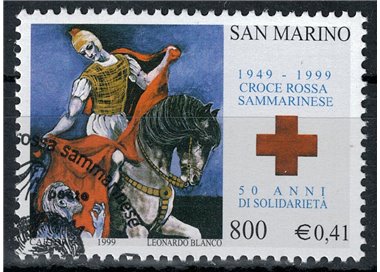 SAN MARINO 1999 San Marino Red Cross us