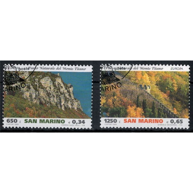 SAN MARINO 1999 Europa 2v us