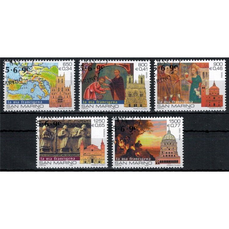 SAN MARINO 1999 Giubileo del 2000 5v us