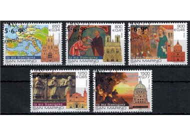 SAN MARINO 1999 Jubilee of 2000 5v us