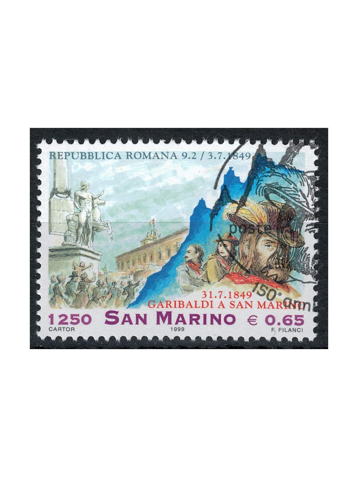 SAN MARINO 1999 Roman Republic us