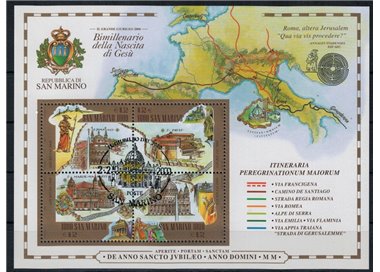 SAN MARINO 2000 Giubileo BF us