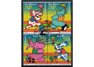 SAN MARINO 2000 Olympics 4v us