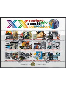 SAN MARINO 2000 XX Secolo BF us