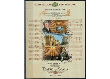 SAN MARINO 2004 Teatro alla Scala s/s us