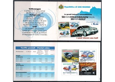 SAN MARINO 2004 Volkswagen booklet us