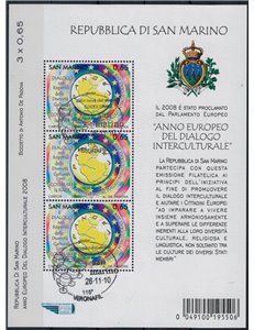 SAN MARINO 2008 Dialogo Interculturale BF us