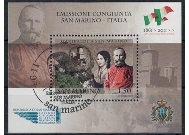 SAN MARINO 2011 Giuseppe Garibaldi s/s us