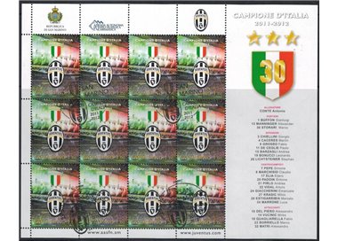 SAN MARINO 2012 Juventus campione d'Italia MF us