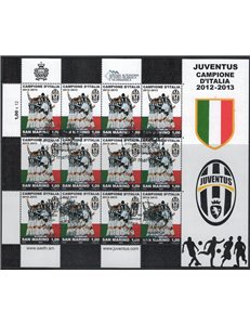 SAN MARINO 2013 Juventus campione d'Italia MF us