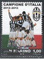SAN MARINO 2013 Juventus campione d'Italia us