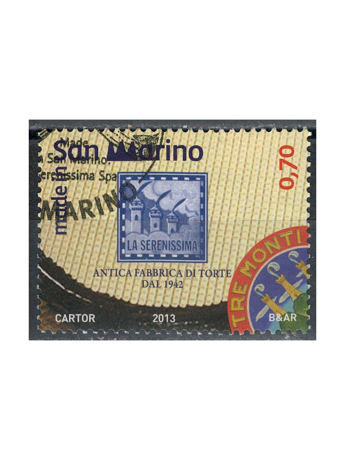 SAN MARINO 2013 Made in San Marino, the Serenissima us