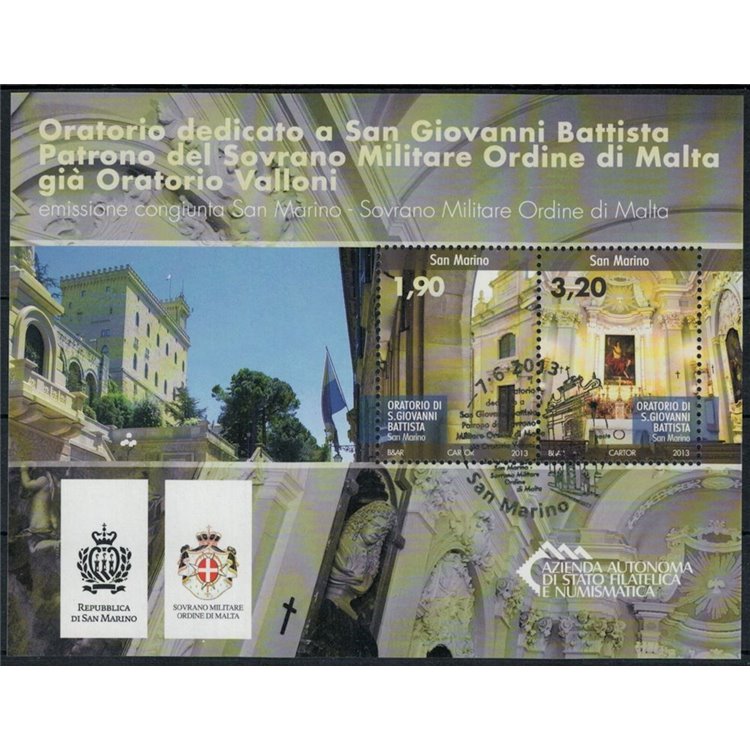 SAN MARINO 2013 Oratorio San Giovanni Battista BF us