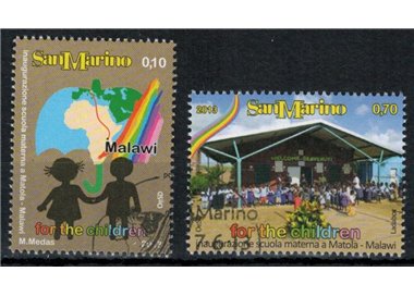 SAN MARINO 2013 Scuola Materna Malawi 2v us