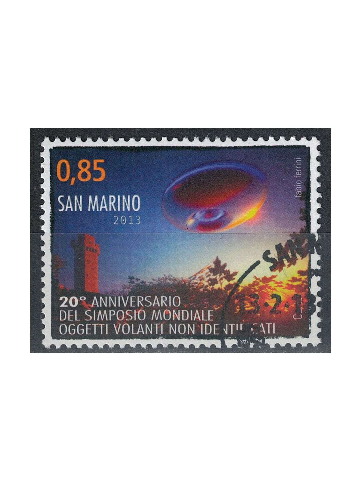 SAN MARINO 2013 Unidentified Flying Objects us