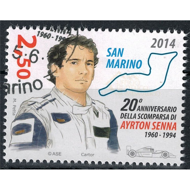 SAN MARINO 2014 Ayrton Senna us