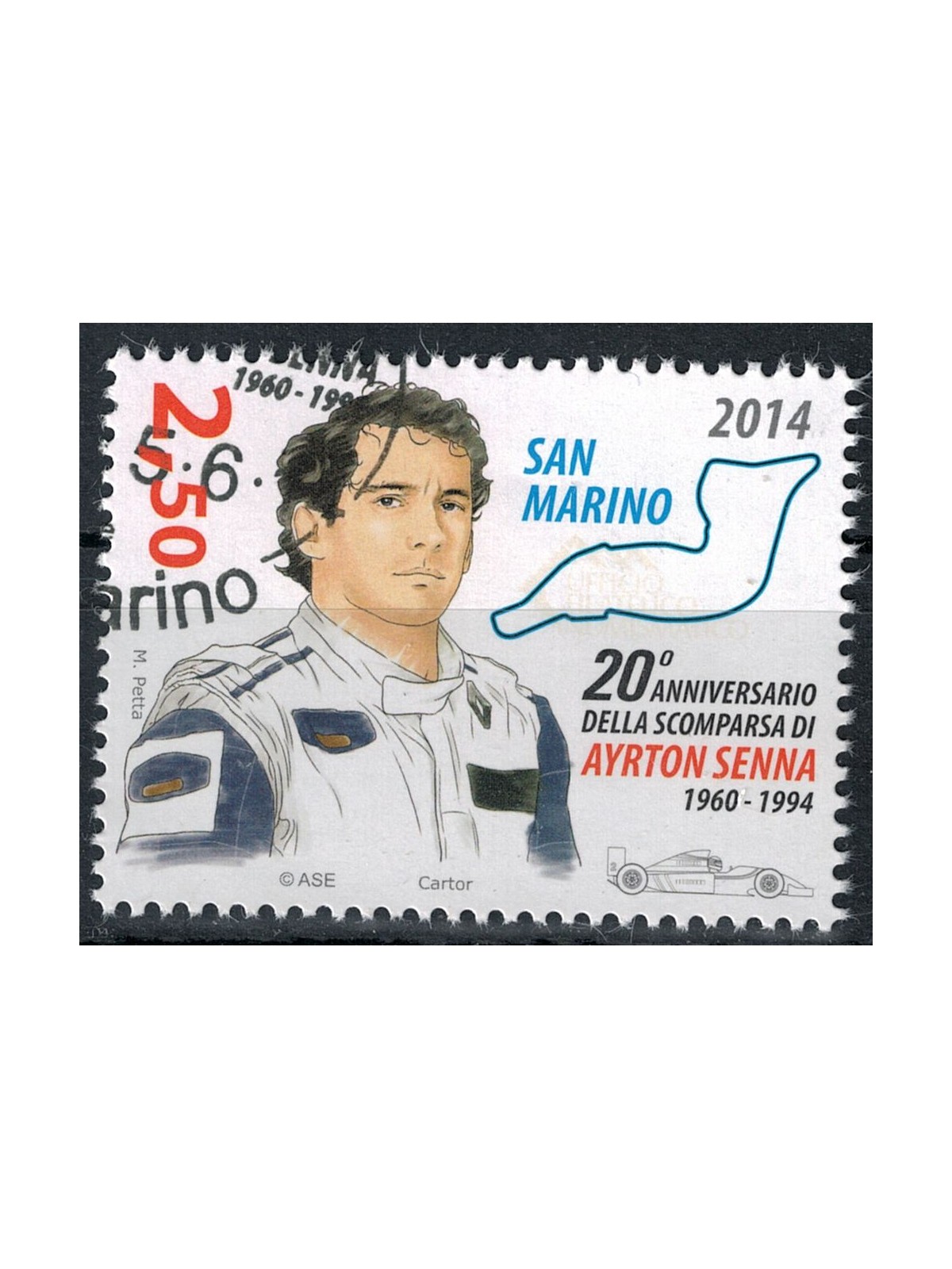 SAN MARINO 2014 Ayrton Senna us