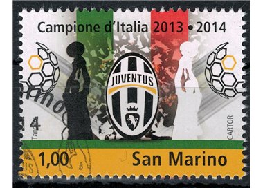SAN MARINO 2014 Juventus champions of Italy us