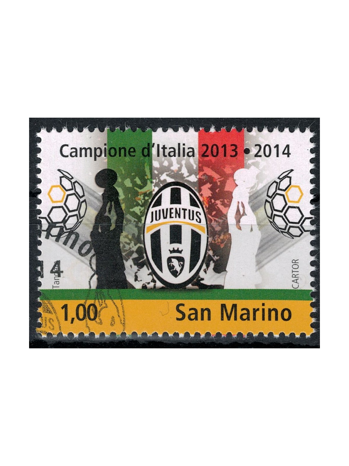 SAN MARINO 2014 Juventus champions of Italy us