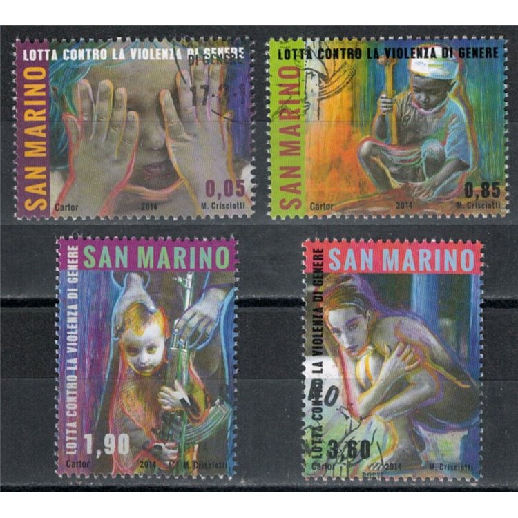SAN MARINO 2014 Fight against gender violence 4v us