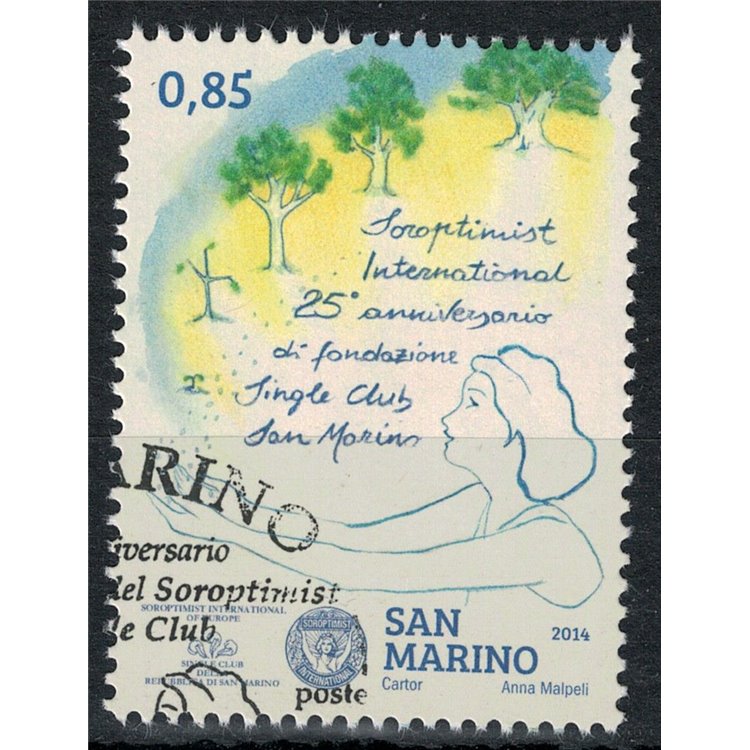 SAN MARINO 2014 Soroptimist international single club us