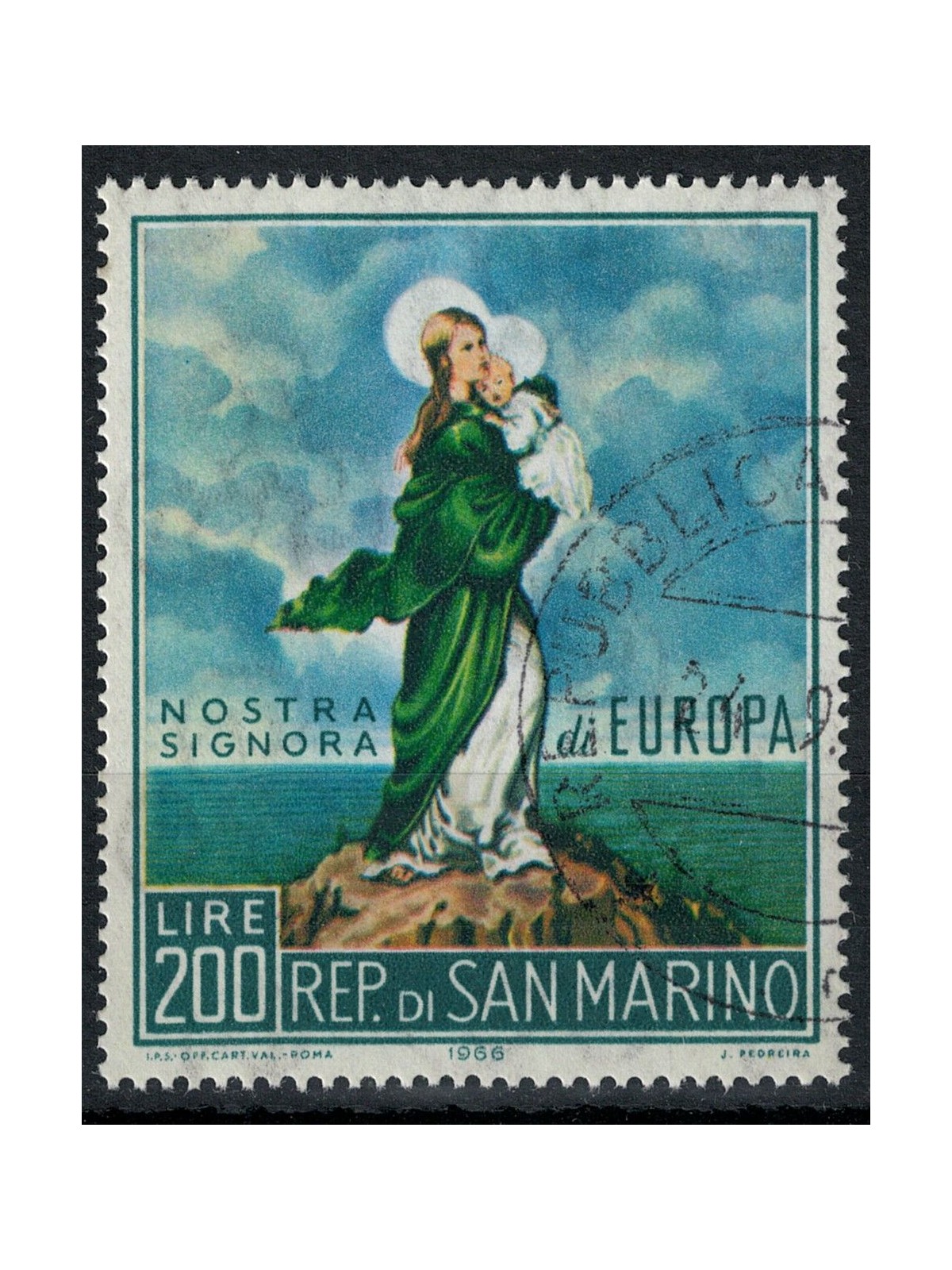 SAN MARINO 1966 Europa us
