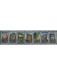 SAN MARINO 1967 Flowers, 3rd issue 7v us