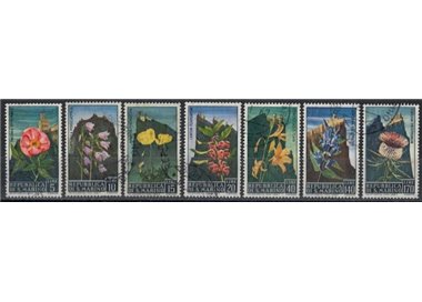 SAN MARINO 1967 Fiori, 3ª emissione 7v us