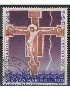SAN MARINO 1967 The Crucifixion of Cimabue us