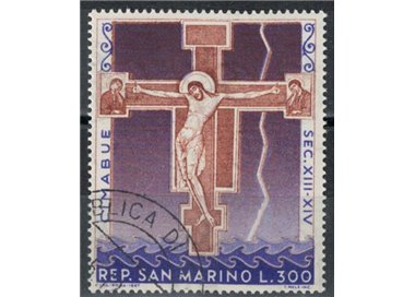 SAN MARINO 1967 La Crocefissione del Cimabue us