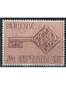 SAN MARINO 1968 Europe us