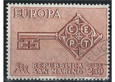 SAN MARINO 1968 Europe us